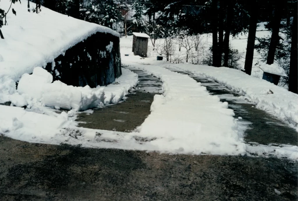 DadSnowPlowedHisDrivewayEverySnowFall